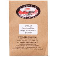 Sandveld Seeds Spinach Fordhoek Giant alike